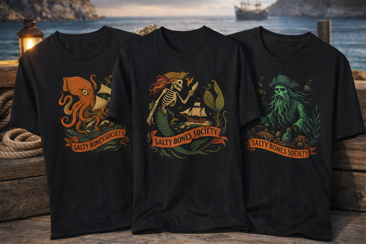 Salty Bones Society - Shop Our Brands | Lily's Pad Studio