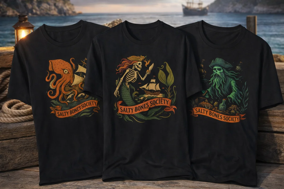 Salty Bones Society - Shop Our Brands | Lily's Pad Studio