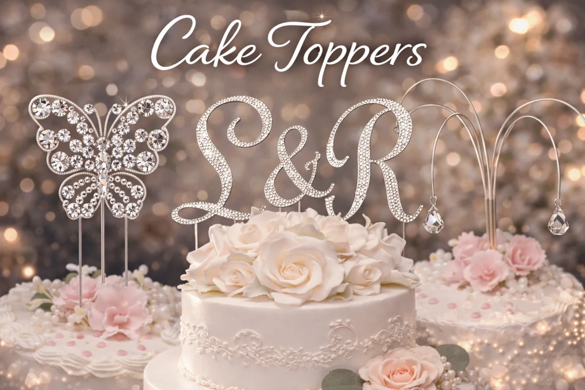 Cake Toppers - Shop Wedding | Lily's Pad Studio