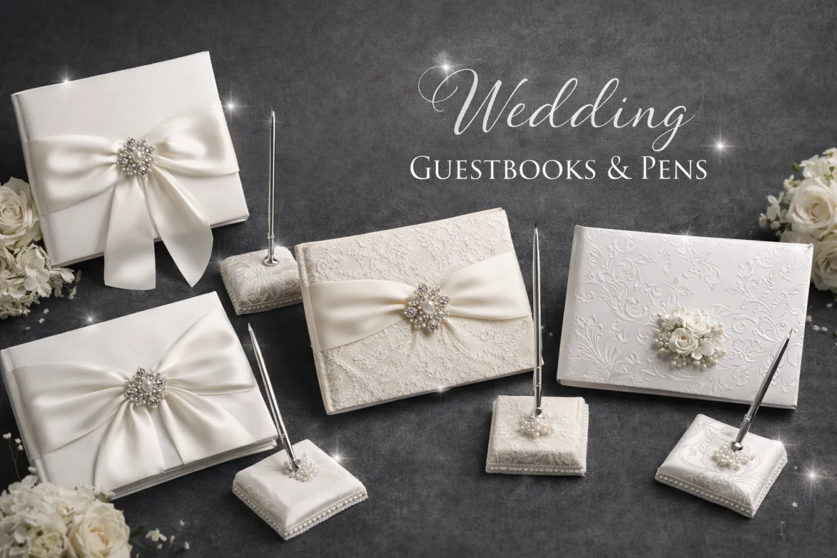 Guest Books & Pens - Shop Wedding | Lily's Pad Studio