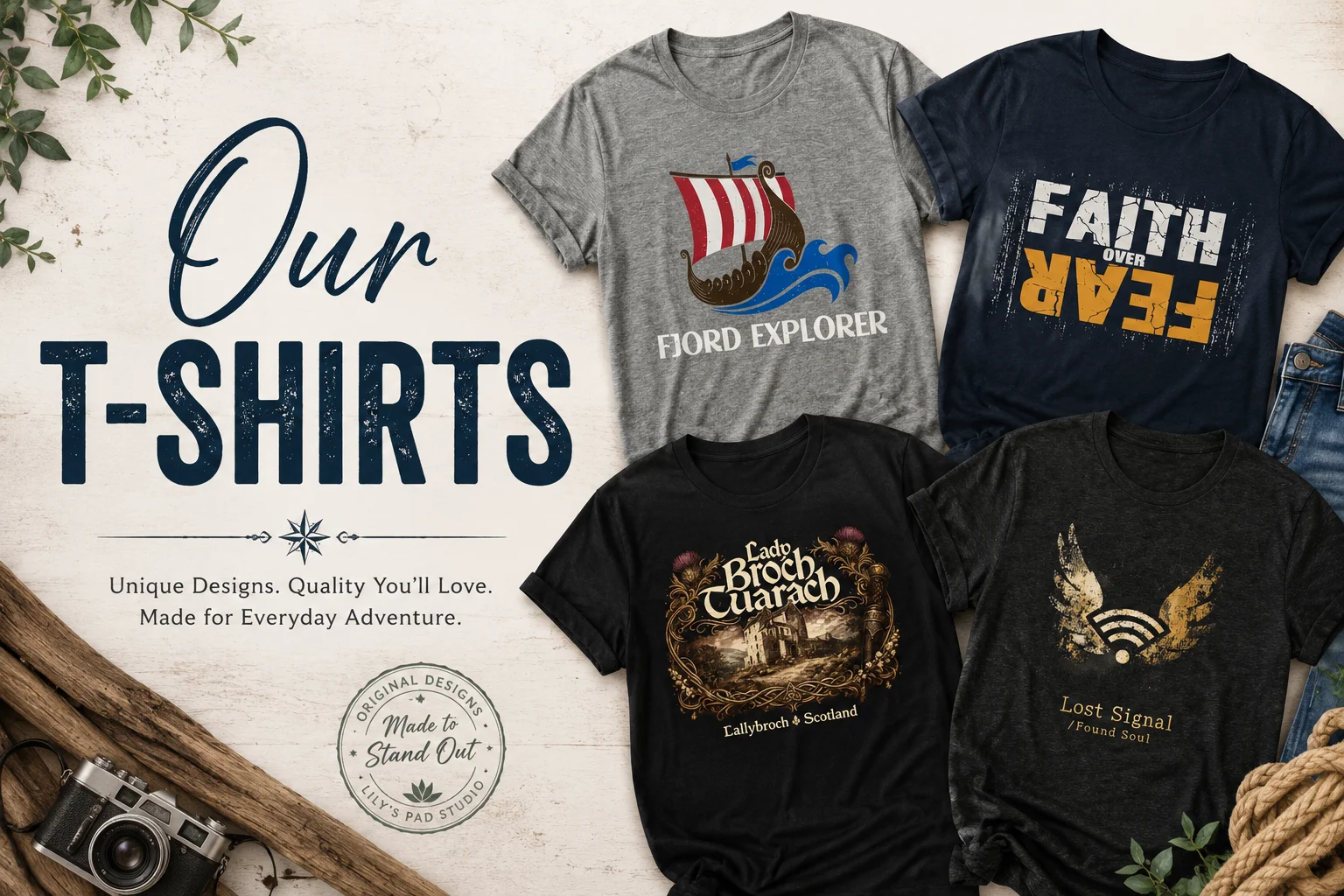 T-Shirts - Shop Clothing | Lily's Pad Studio