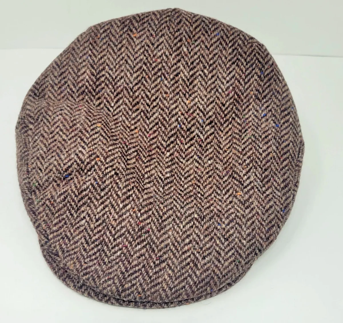 Authentic Irish Flat Cap - Donegal Wool Tweed - Image 1 | Lily's Pad Studio