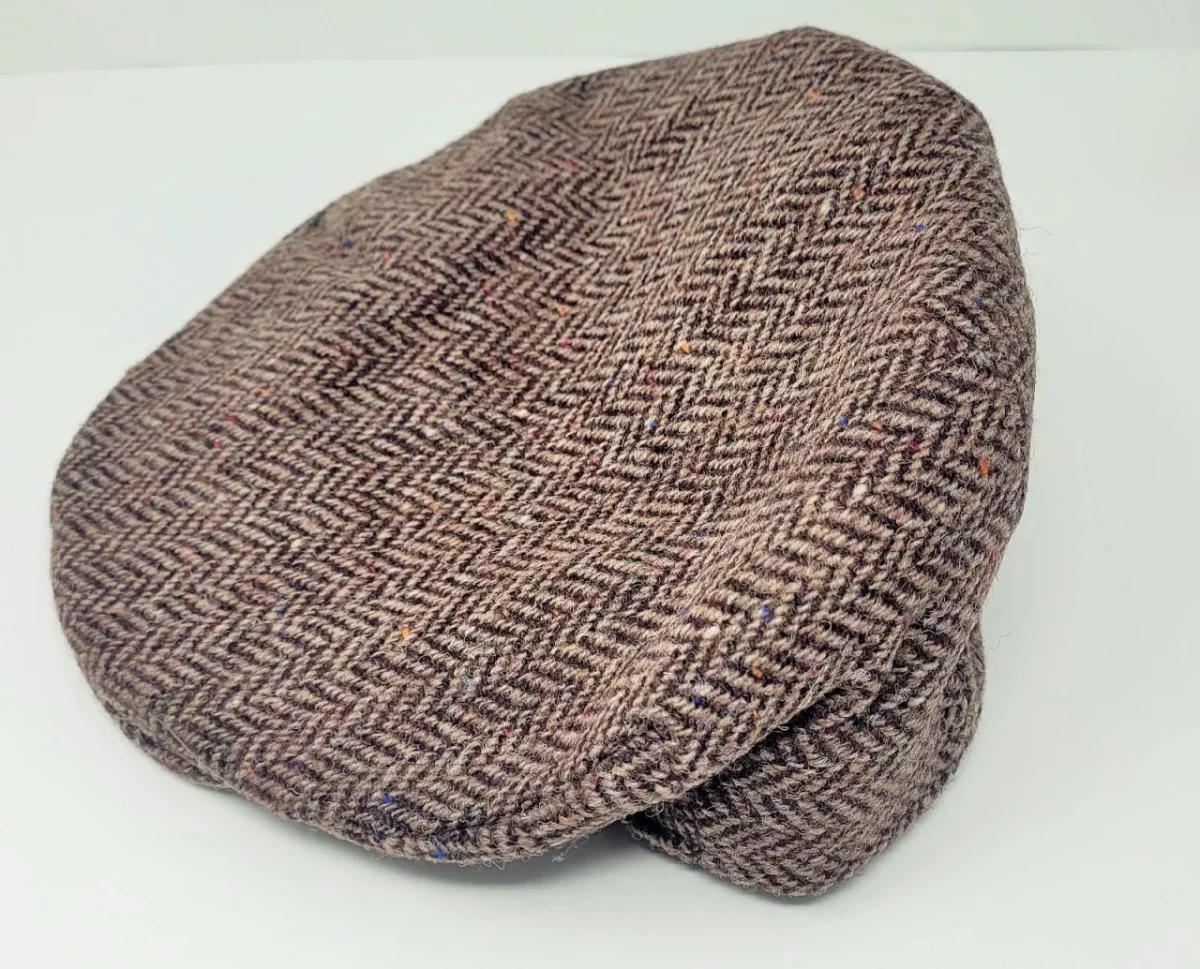 Authentic Irish Flat Cap - Donegal Wool Tweed - Image 2 | Lily's Pad Studio