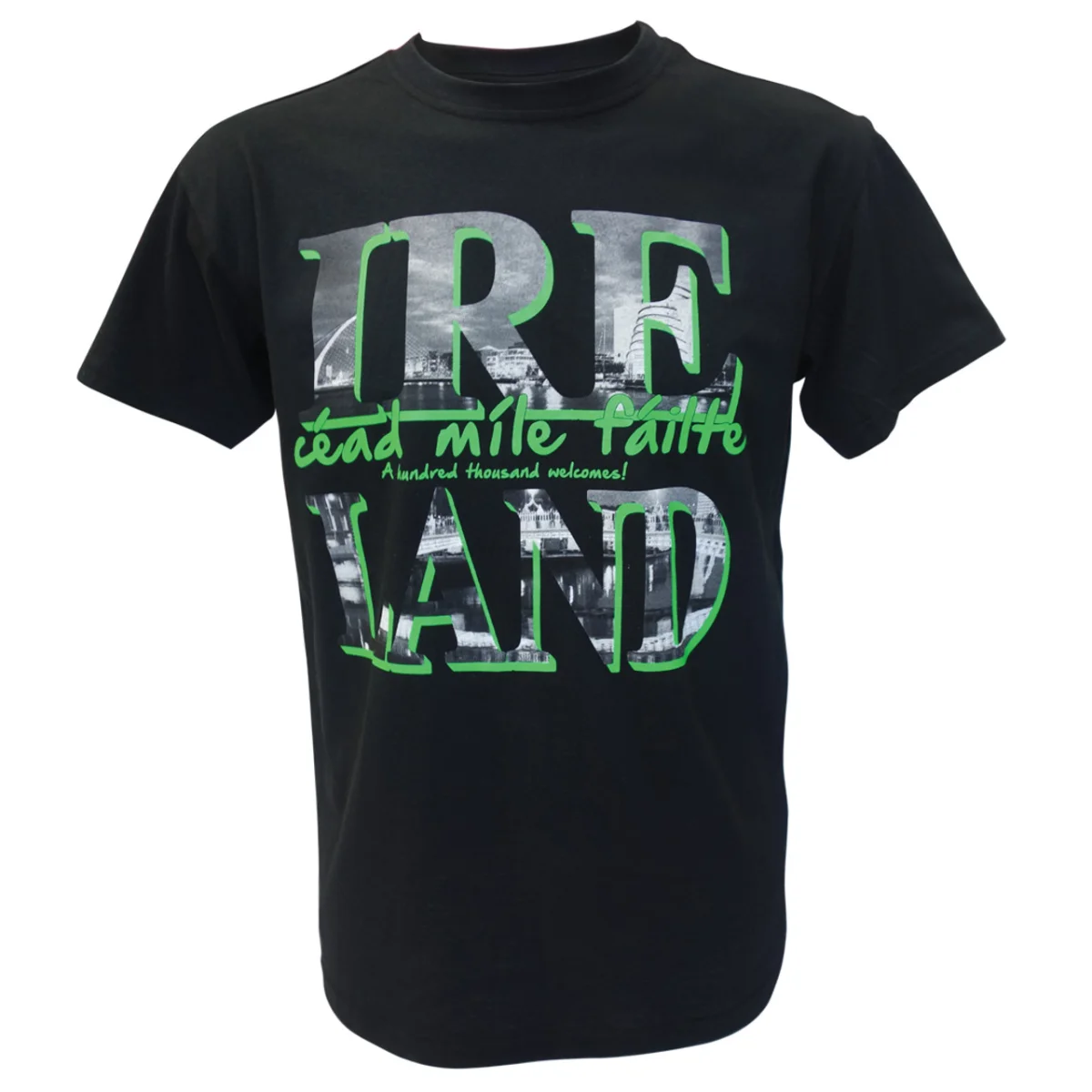 Black Celtic Knot Paint-Splash T-Shirt - Image 4 | Lily's Pad Studio