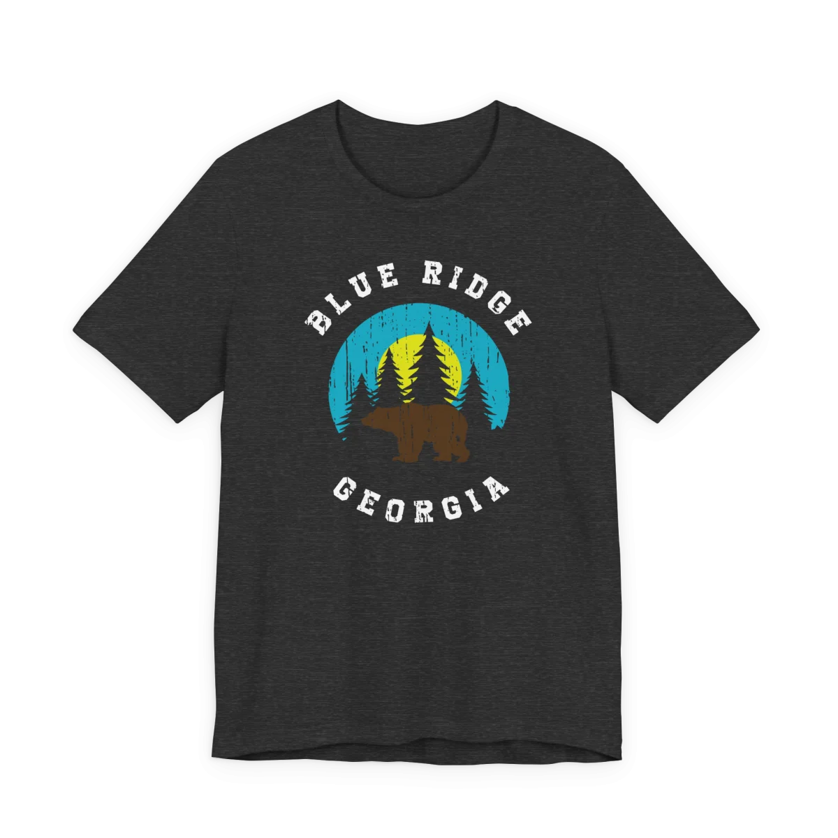 Blue Ridge Georgia T-Shirt – Unisex Retro Mountain Graphic Tee - Image 6 | Lily's Pad Studio