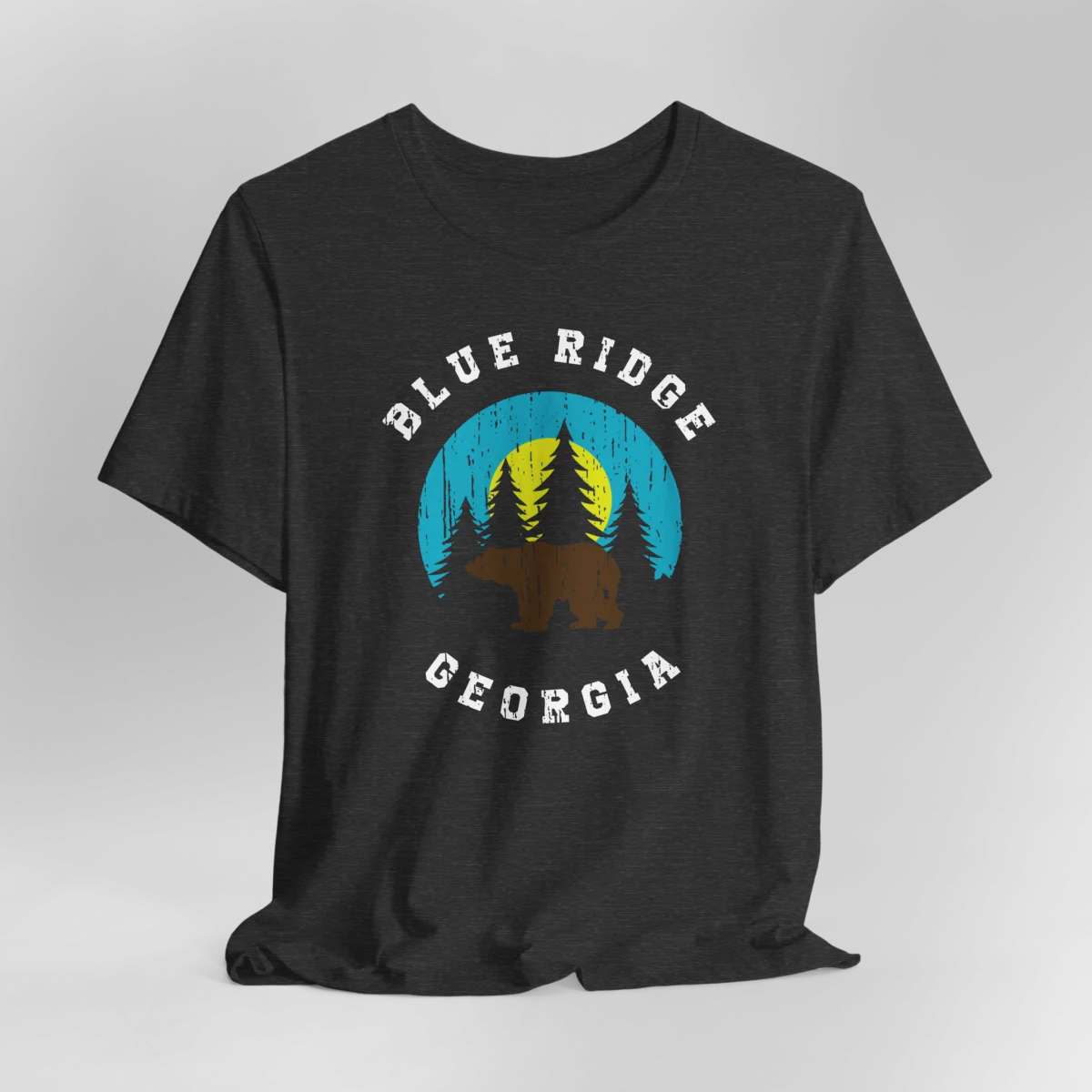 Blue Ridge Georgia T-Shirt – Unisex Retro Mountain Graphic Tee - Image 8 | Lily's Pad Studio