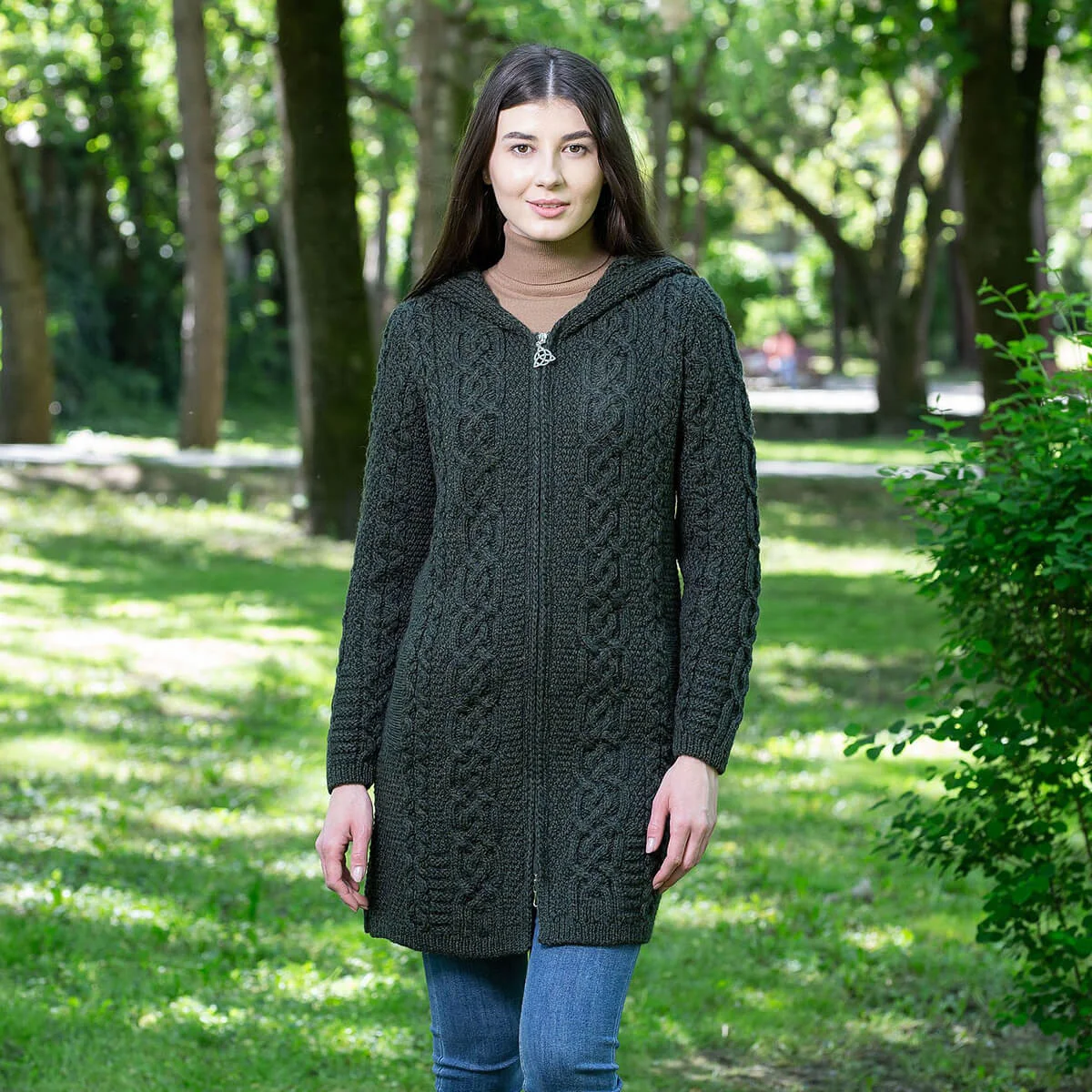 Celtic Aran Jacket - Image 4 | Lily's Pad Studio