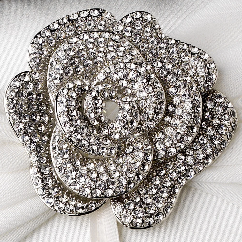 Crystal Ring Bearer Pillow – Elegant Swarovski Bridal Ring Pillow - Image 19 | Lily's Pad Studio