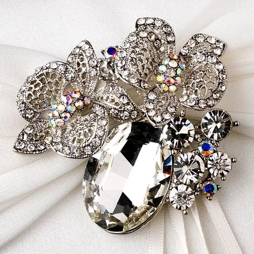 Crystal Ring Bearer Pillow – Elegant Swarovski Bridal Ring Pillow - Image 14 | Lily's Pad Studio