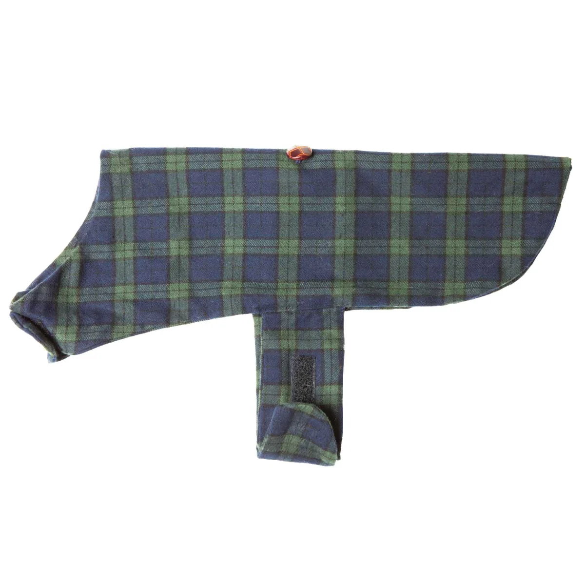 Dog Blackwatch Tartan Grandfather Shirt - Image 4 | Lily's Pad Studio