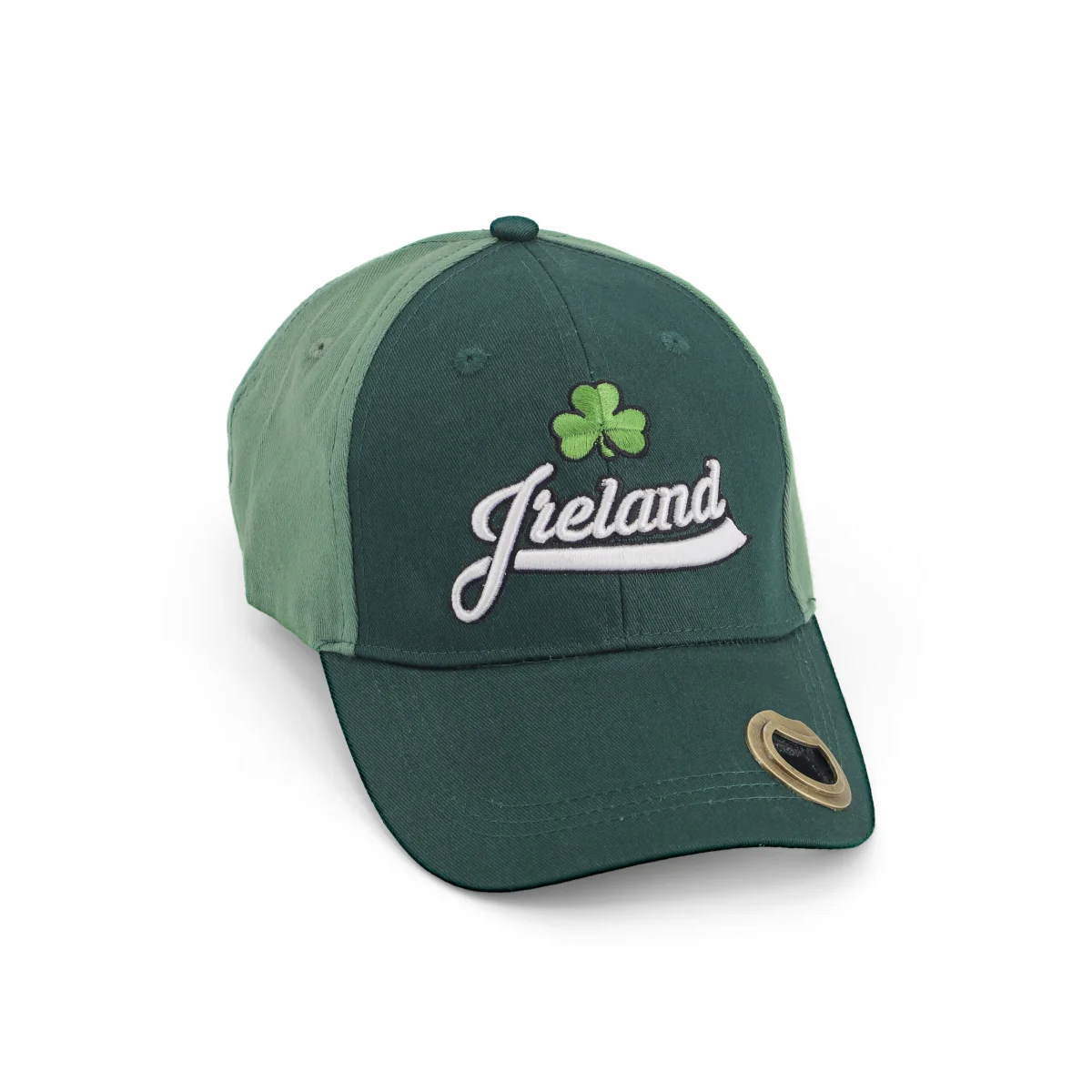 Emerald Isle Adjustable Cap with Bottle Opener | Lily's Pad Studio