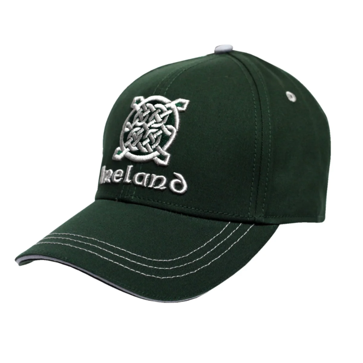 Green Ireland Celtic Knot Baseball Cap | Lily's Pad Studio