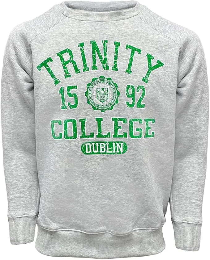 Grey Emerald Trinity College 1592 Sweatshirt - Image 3 | Lily's Pad Studio