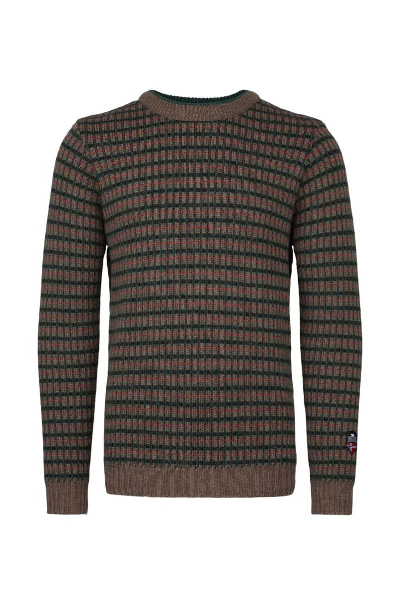 Hammerfest Fisherman Sweater (100% Norwegian Wool) – Made in Norway | Norlender Knitwear - Image 5 | Lily's Pad Studio