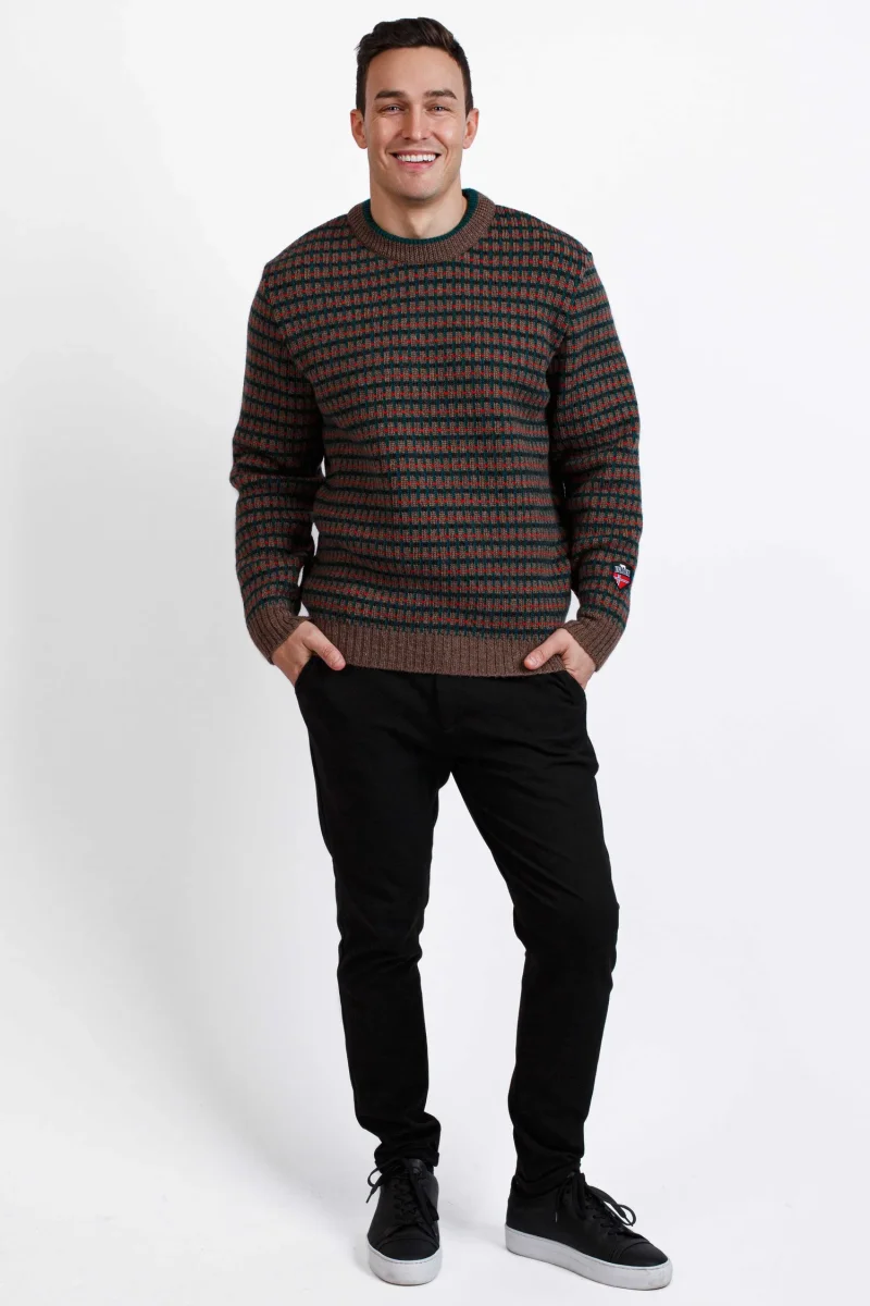 Hammerfest Fisherman Sweater (100% Norwegian Wool) – Made in Norway | Norlender Knitwear - Image 9 | Lily's Pad Studio
