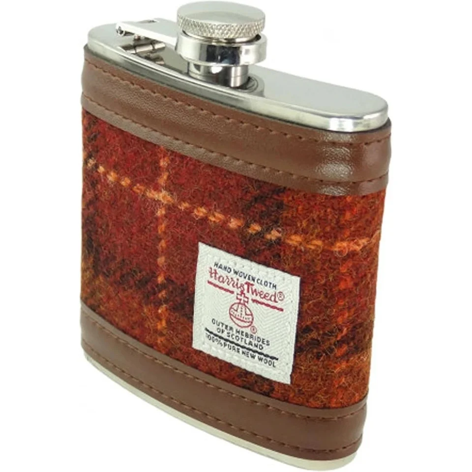 Harris Tweed 6oz Hip Flask - Image 15 | Lily's Pad Studio