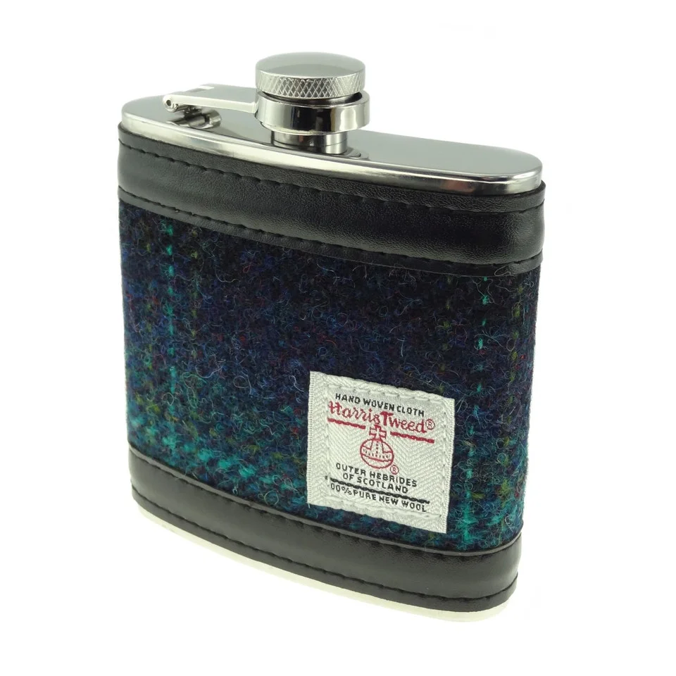 Harris Tweed 6oz Hip Flask - Image 16 | Lily's Pad Studio