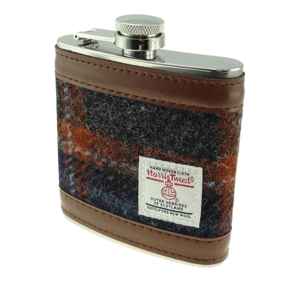 Harris Tweed 6oz Hip Flask - Image 17 | Lily's Pad Studio