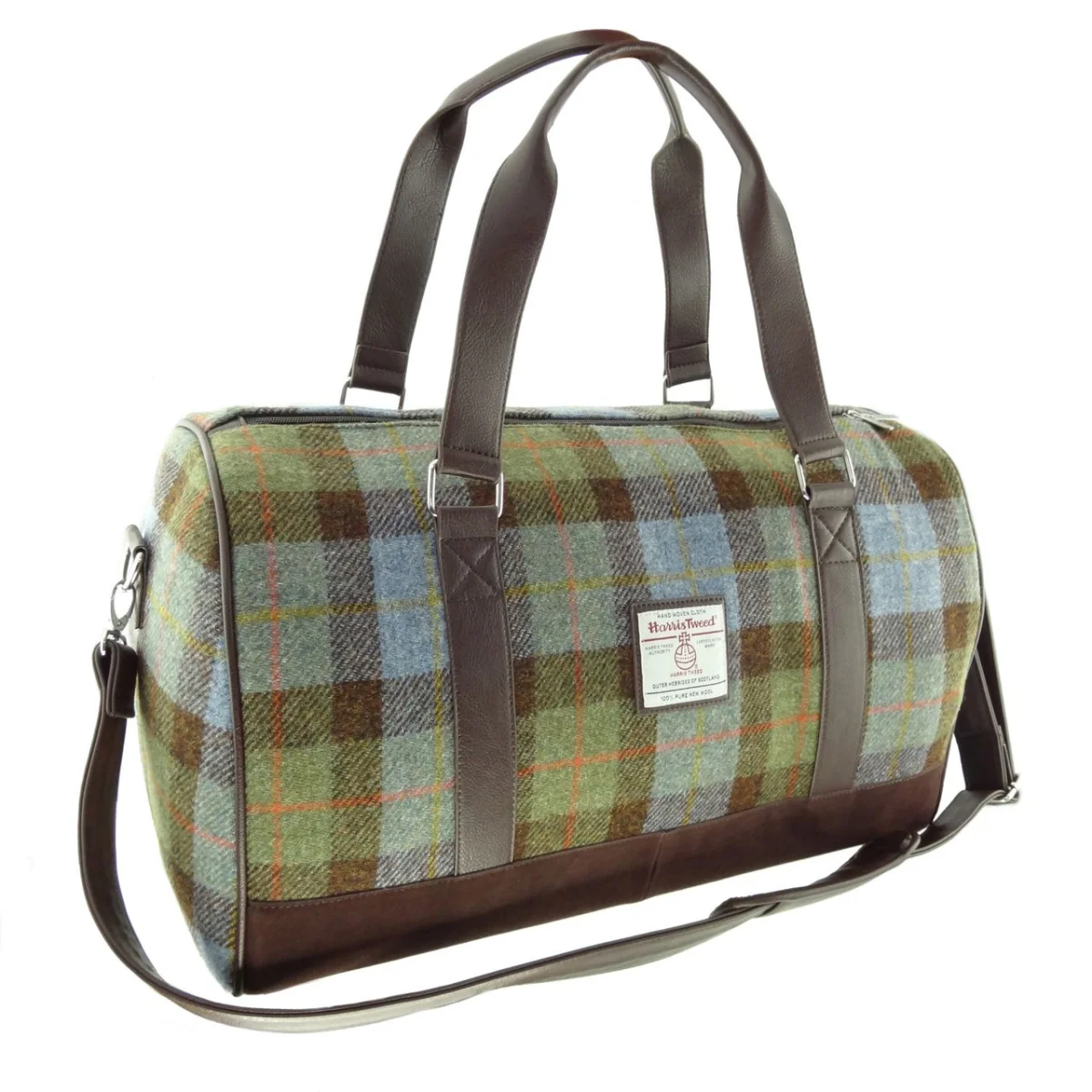 Harris Tweed Clyde Weekend Bag - Image 3 | Lily's Pad Studio