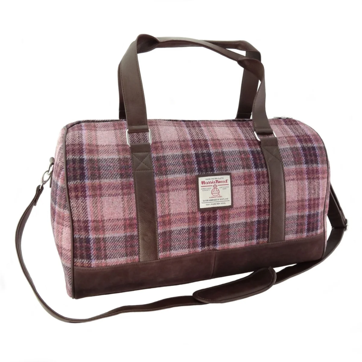 Harris Tweed Clyde Weekend Bag - Image 5 | Lily's Pad Studio