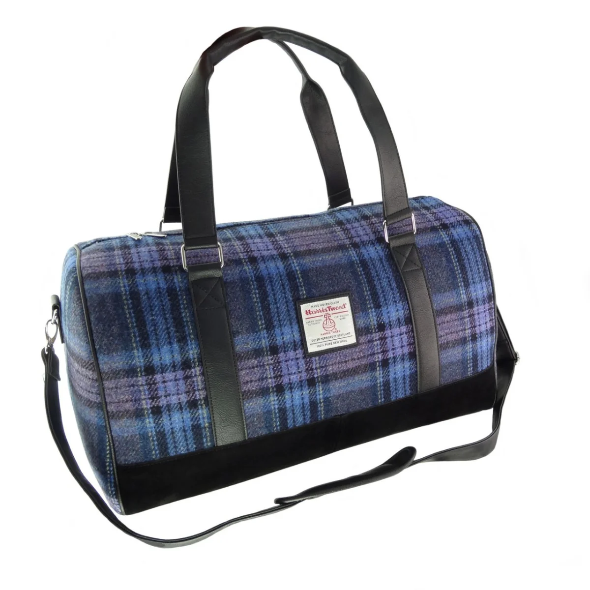 Harris Tweed Clyde Weekend Bag - Image 6 | Lily's Pad Studio