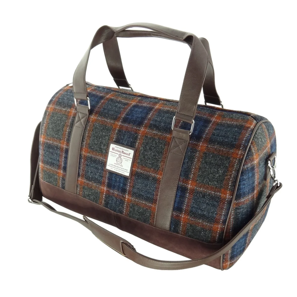 Harris Tweed Clyde Weekend Bag - Image 8 | Lily's Pad Studio