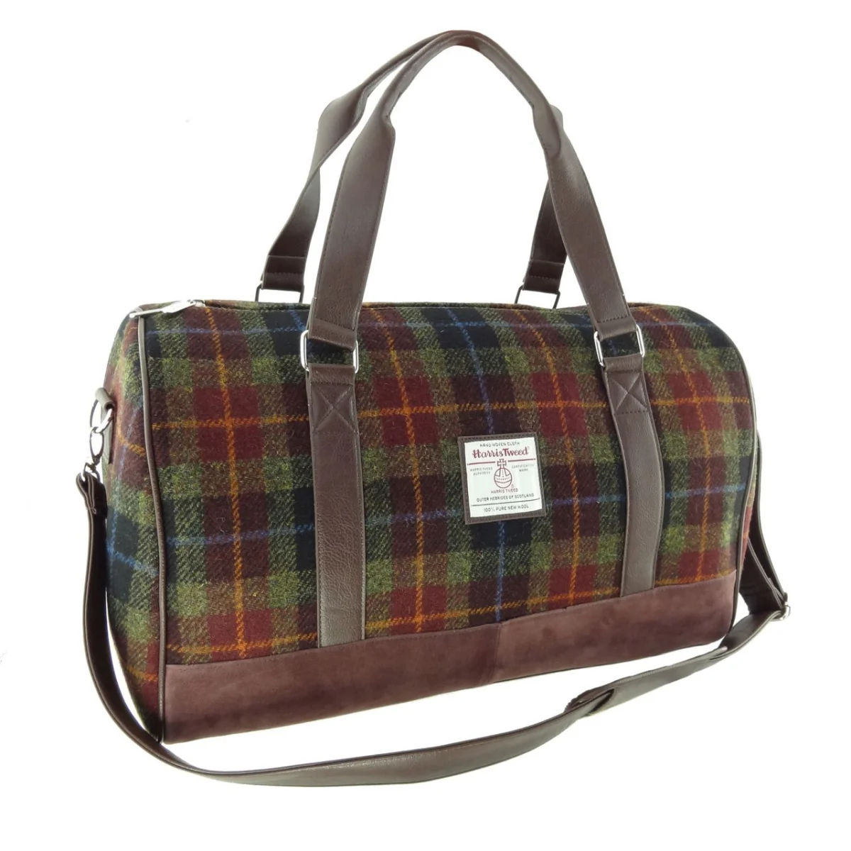 Harris Tweed Clyde Weekend Bag - Image 9 | Lily's Pad Studio