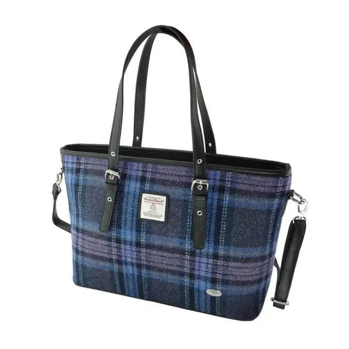 Harris Tweed Large Ladies by Glen Tote Bag - Image 25 | Lily's Pad Studio