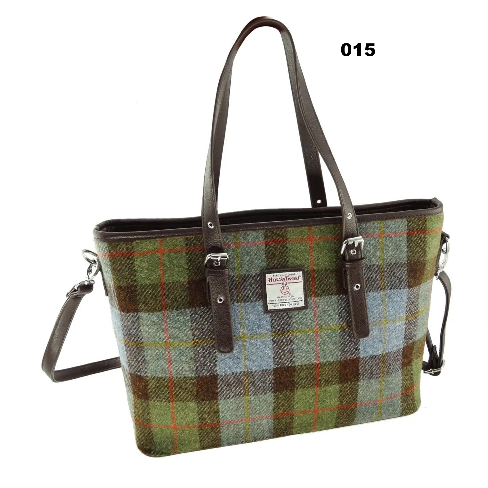 Harris Tweed Large Ladies Tote Bag by Glen Appin – Authentic Scottish Wool