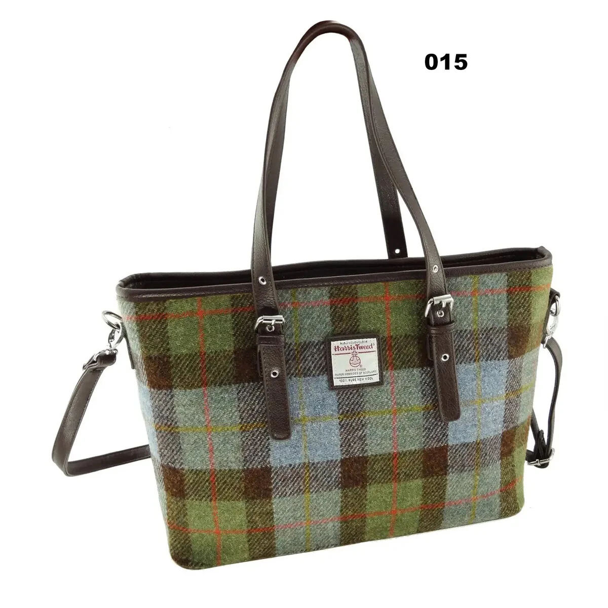 Harris Tweed Large Ladies Tote Bag by Glen Appin – Authentic Scottish Wool - Image 12 | Lily's Pad Studio