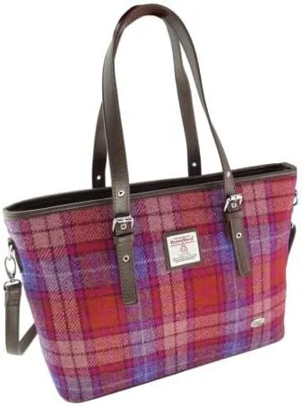 Harris Tweed Large Ladies Tote Bag by Glen Appin – Authentic Scottish Wool - Image 23 | Lily's Pad Studio