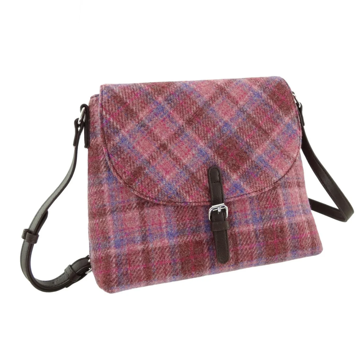 Harris Tweed Torridon Tartan Shoulder Bag - Image 2 | Lily's Pad Studio