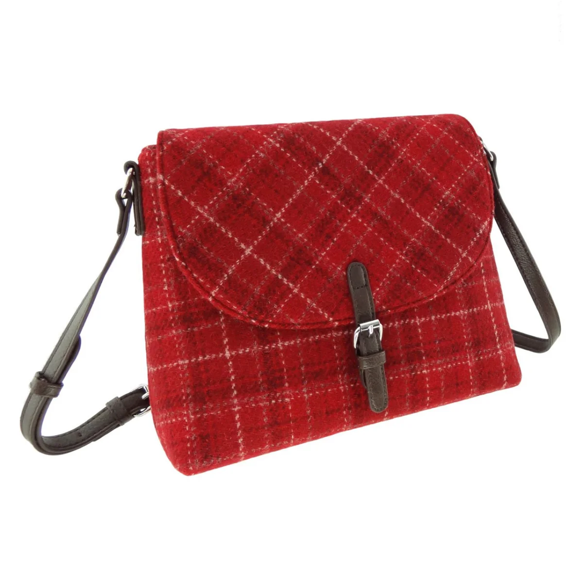 Harris Tweed Torridon Tartan Shoulder Bag - Image 8 | Lily's Pad Studio