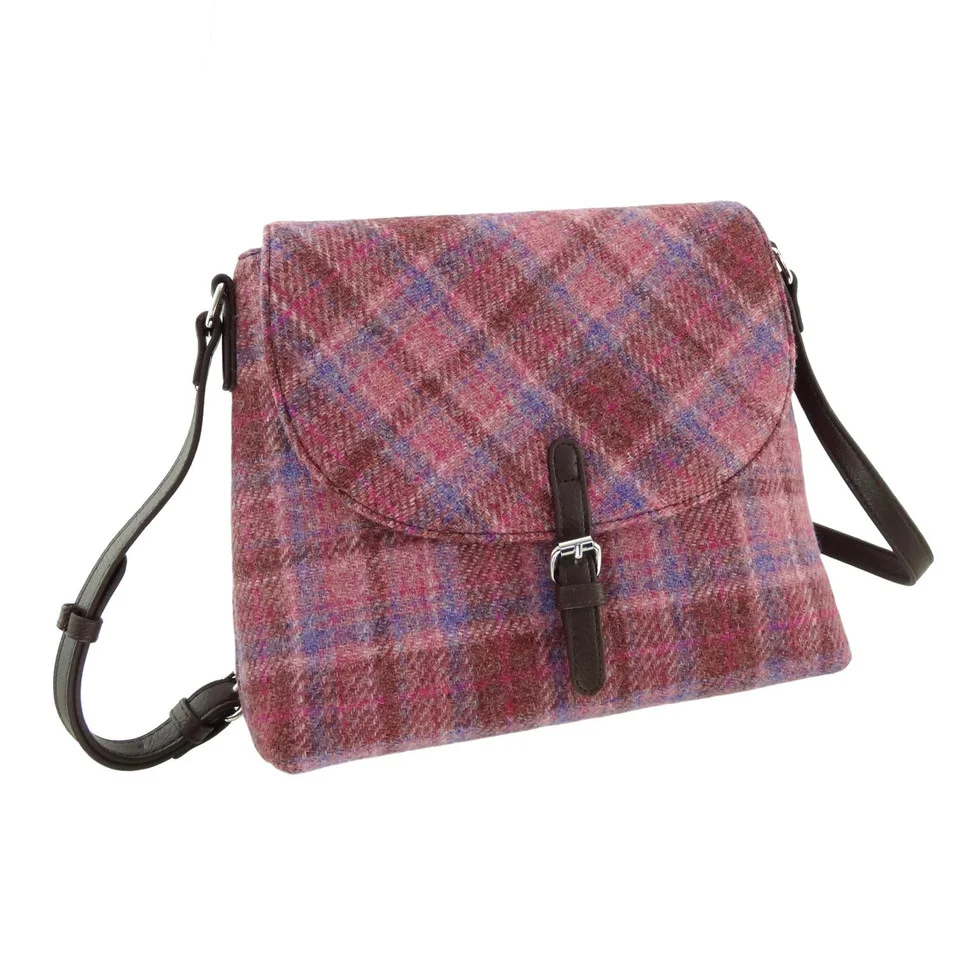 Harris Tweed Torridon Tartan Shoulder Bag - Image 10 | Lily's Pad Studio