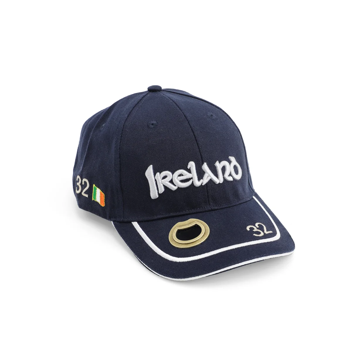 Ireland 32 Counties Baseball Cap with Bottle Opener | Lily's Pad Studio