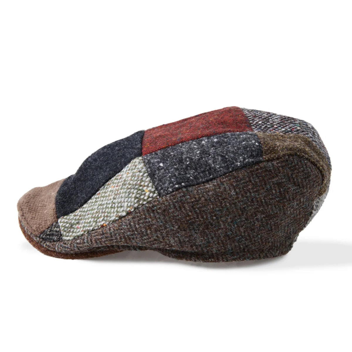Irish Patchwork Fisherman Cap by Boyne Valley Knitwear | Lily's Pad Studio