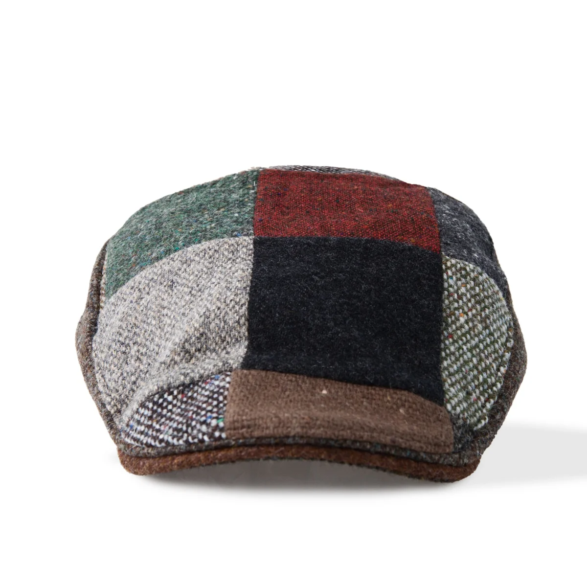 Irish Patchwork Fisherman Cap by Boyne Valley Knitwear - Image 9 | Lily's Pad Studio