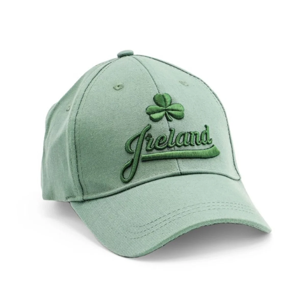 Irish Shamrock Embroidered Baseball Cap | Lily's Pad Studio