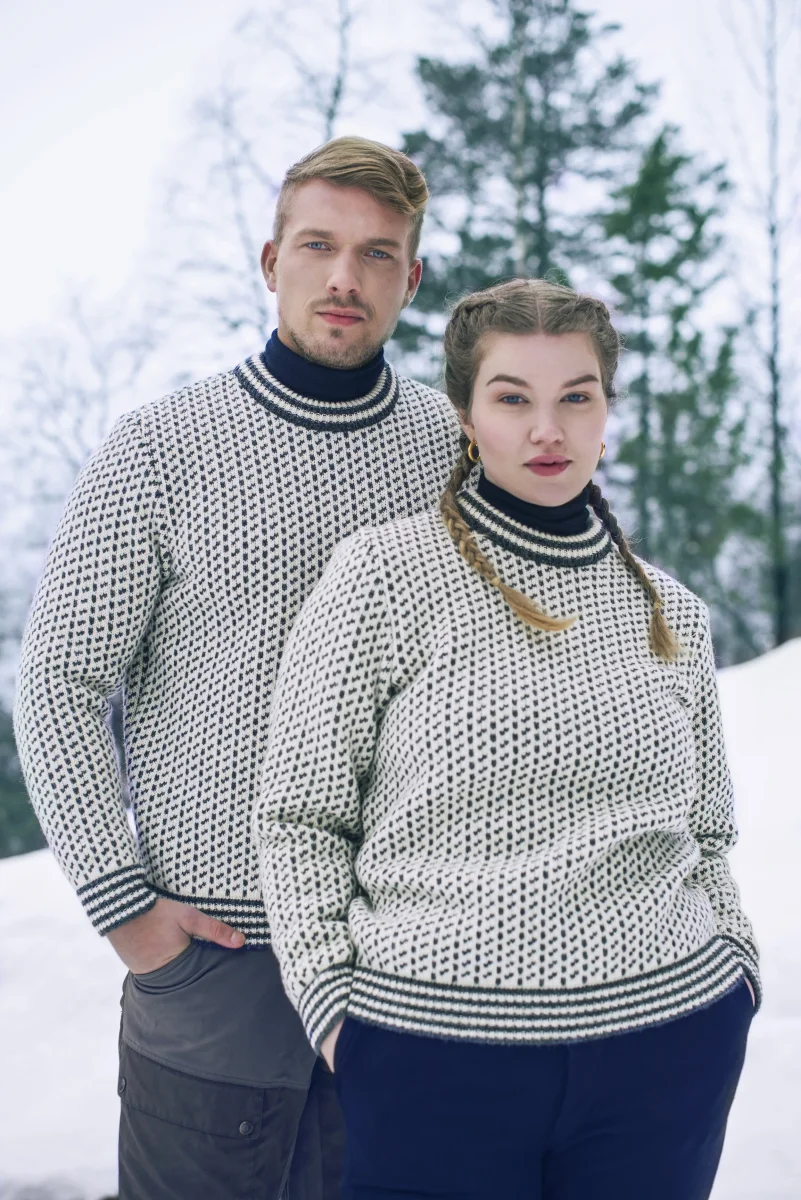Island (Iceland) Original Norwegian Fisherman Sweater – 100% Norwegian Wool - Image 4 | Lily's Pad Studio