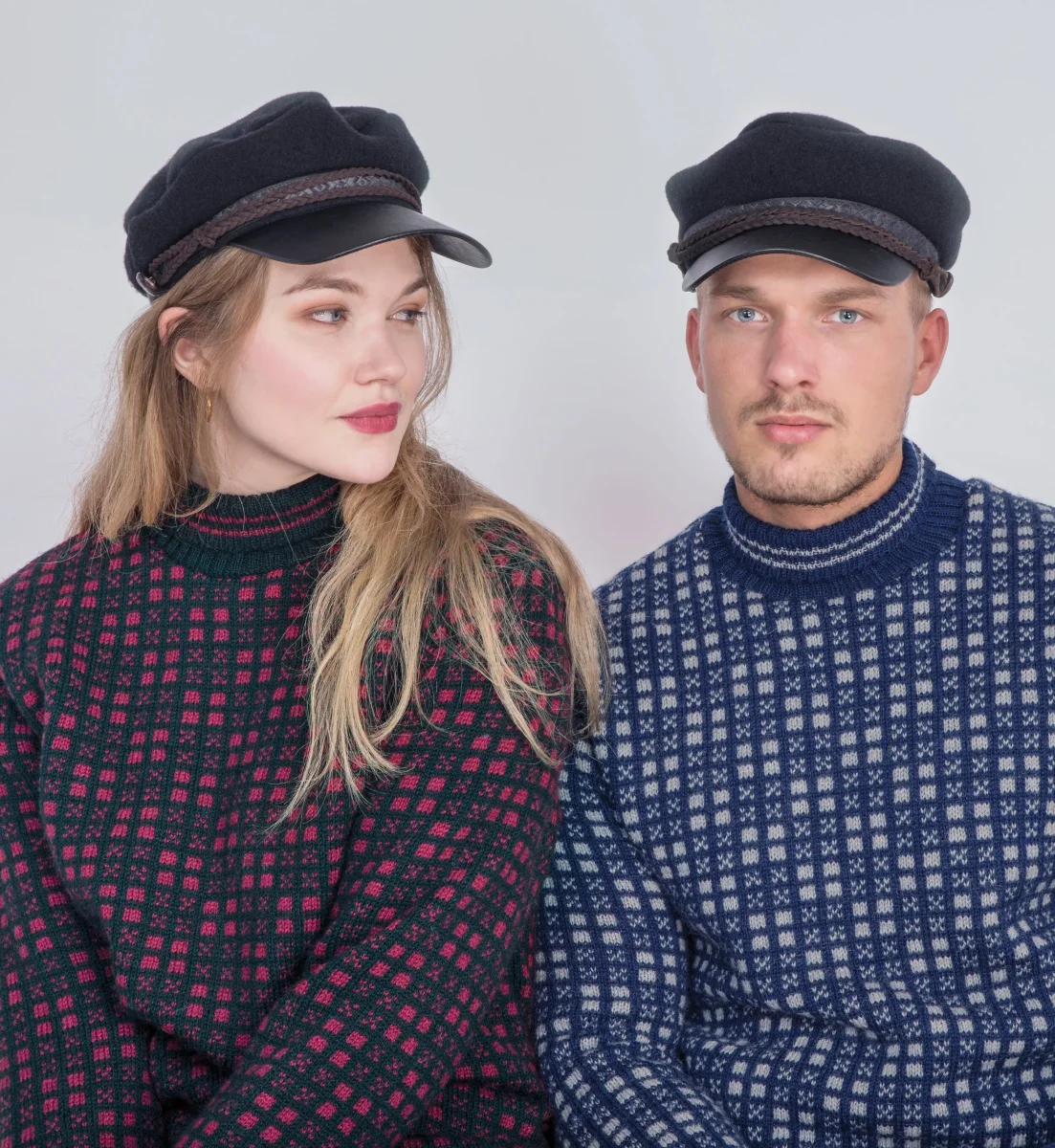 Klassisk skipperlue – Norwegian Wool Fisherman Cap - Image 4 | Lily's Pad Studio