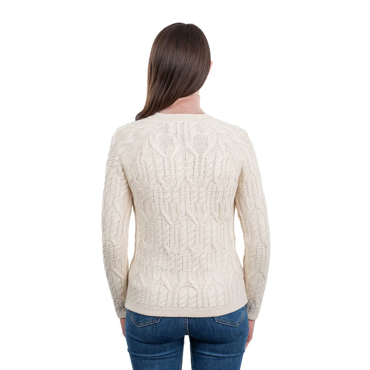 Ladies Button Cardigan - Image 9 | Lily's Pad Studio