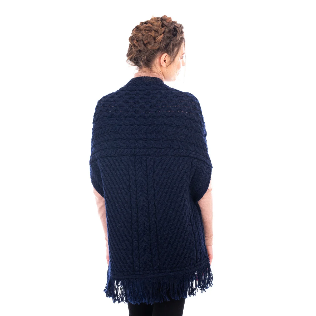 Ladies Irish Merino Pocket Shawl - Image 35 | Lily's Pad Studio