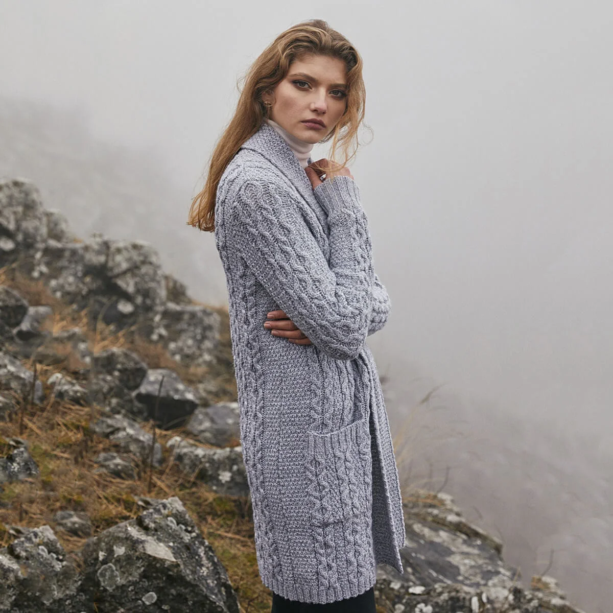 Ladies Open-Face Cardigan - Image 2 | Lily's Pad Studio