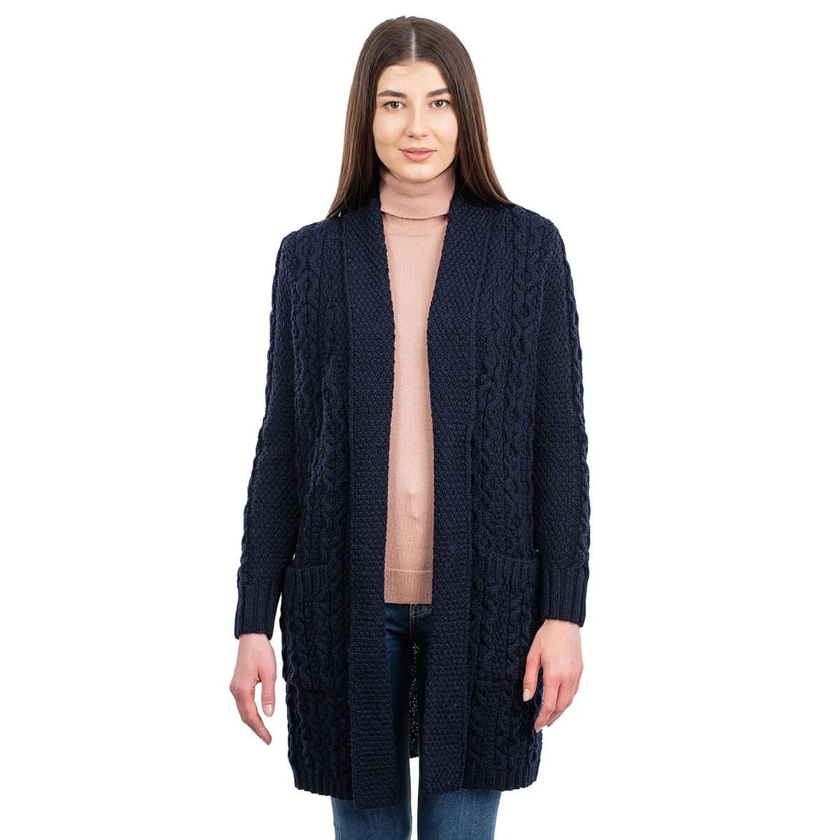 Ladies Open-Face Cardigan - Image 10 | Lily's Pad Studio