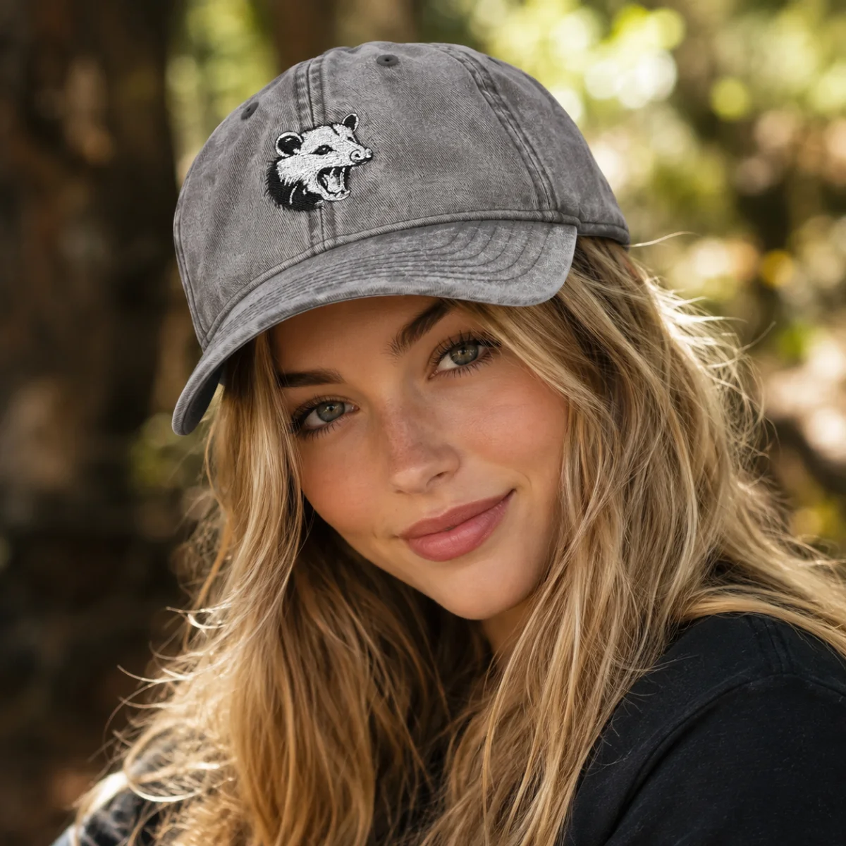 LaPoss Vintage Cap | Embroidered Baseball Hat - Image 1 | Lily's Pad Studio