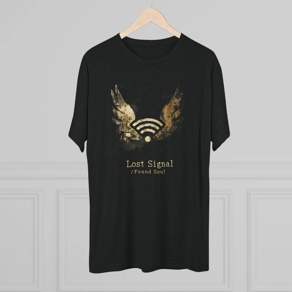 Lost Signal Found Soul T-Shirt – Meaningful Inspirational Graphic Tee - Image 4 | Lily's Pad Studio