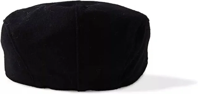 Men's Donegal Tweed Cap - Black Irish Wool - Image 2 | Lily's Pad Studio