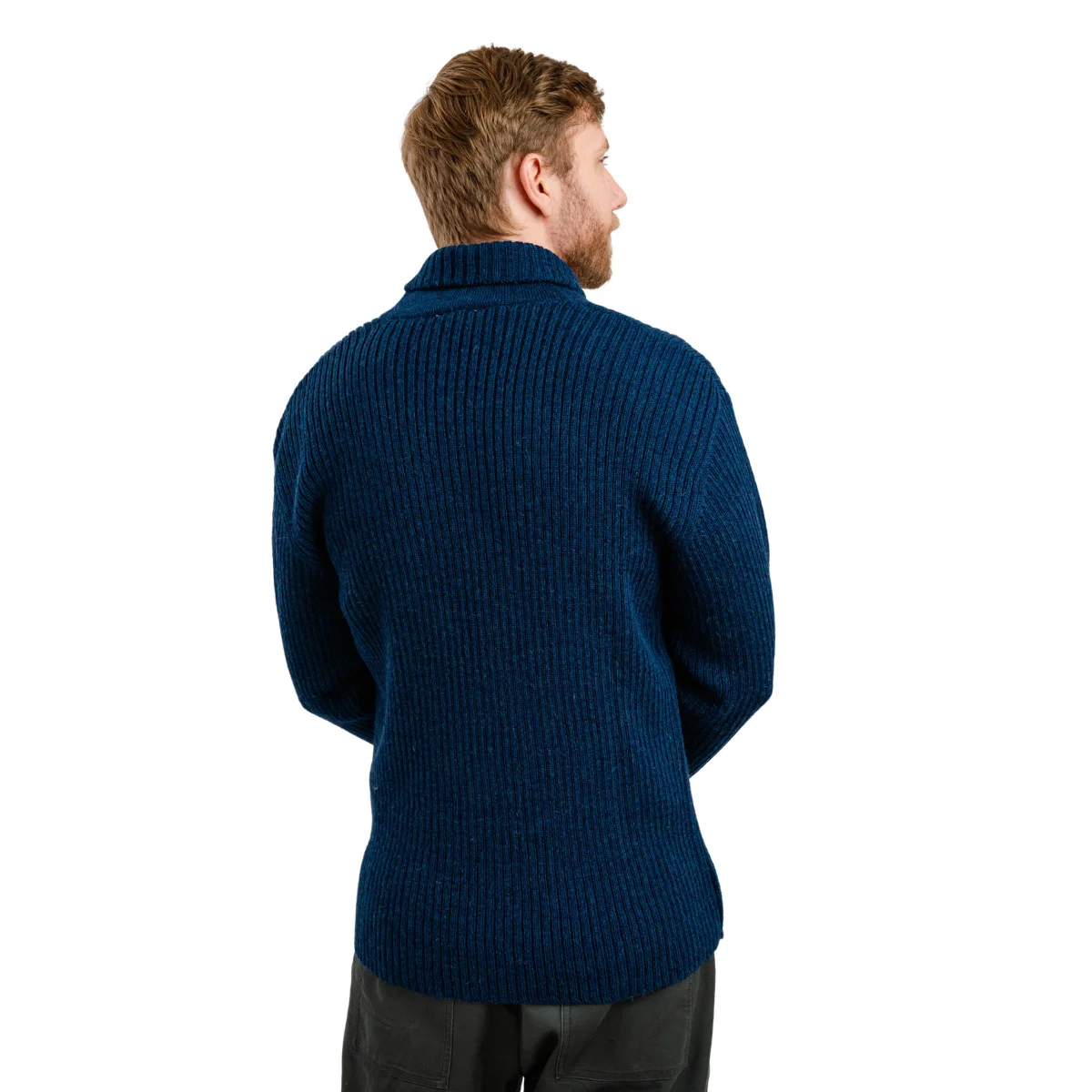 Men's Shawl Collar Fisherman Sweater - Image 13 | Lily's Pad Studio