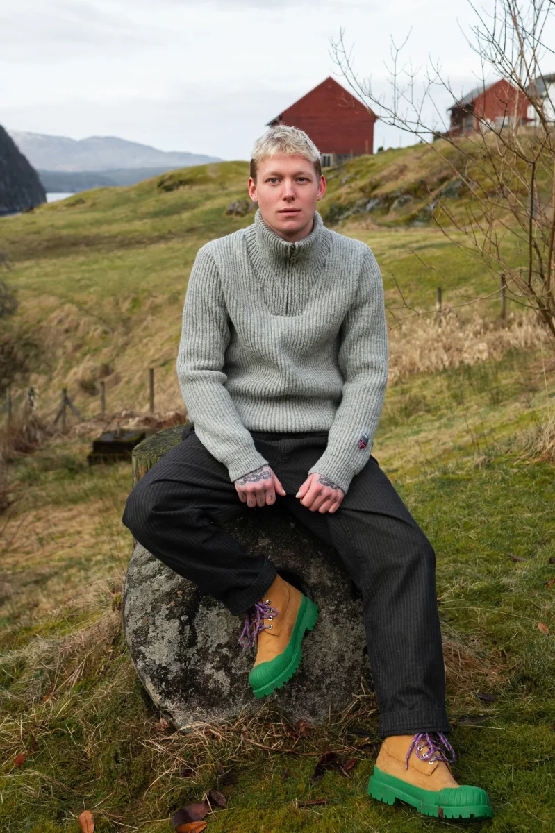 Norlender Fitjar Villmarksgenser – Authentic Norwegian Wool Outdoor Sweater - Image 4 | Lily's Pad Studio