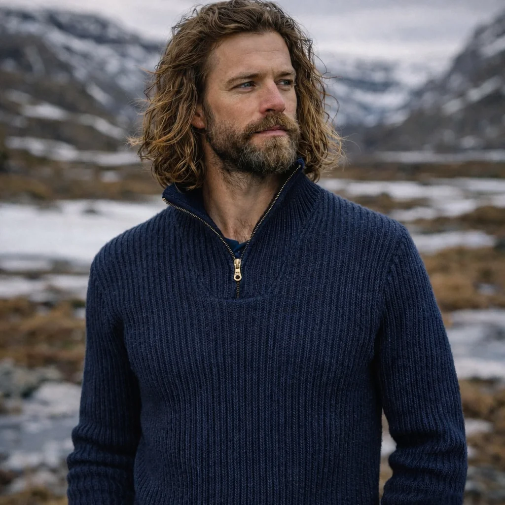 Norlender Fitjar Villmarksgenser – Authentic Norwegian Wool Outdoor Sweater - Norwegian Gifts | Lily's Pad Studio